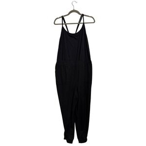 Torrid Active Black Jumpsuit Jumpsuit‎ Pants Size 3 Lightweight Athleisure